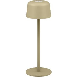 Goobay 77678 Kabellose LED-Tischleuchte, Größe S, 25 cm, beige VPE Retail Box Mindestbestellmenge 1