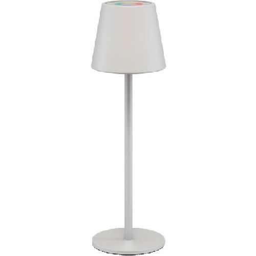 Goobay 73928 Kabellose LED-Tischleuchte RGBW, weiß VPE Retail Box Mindestbestellmenge 1