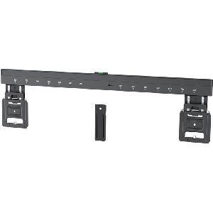 Goobay 70822 Ultraslim TV-Wandhalterung Basic FIXED (XL), schwarz
