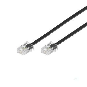 Goobay 50255 ISDN-Modularanschlusskabel Kabellänge: 3 m