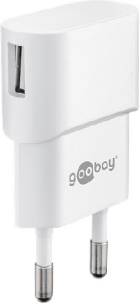 Goobay 44948 USB-A Ladegerät (5 W) weiß