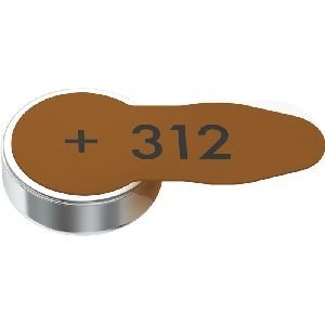 Varta 70258 PR41 (312) Batterie, 6 Stk. Blister :
