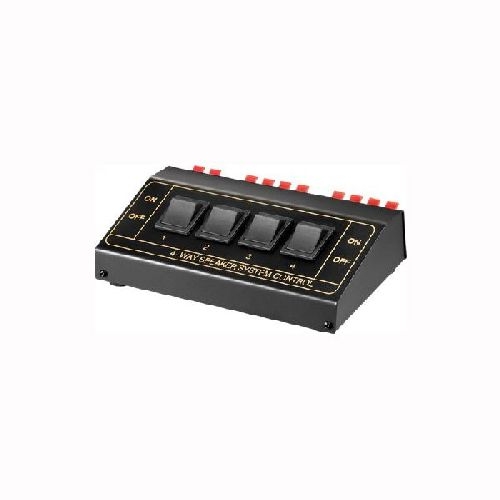 Goobay 11934 Lautsprecher-Umschaltbox VPE Bulk Mindestbestellmenge 1