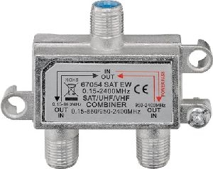 Goobay 67054 SAT-TV-Einschleusweiche VPE Bulk Mindestbestellmenge 1