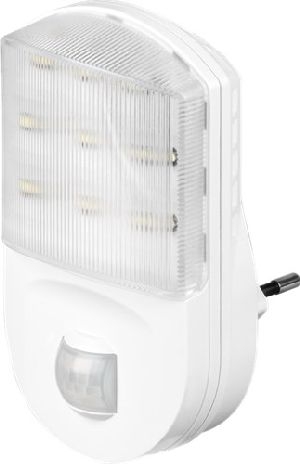 Goobay 96500 LED-Nachtlicht mit Bewegungsmelder VPE Retail Box Mindestbestellmenge 1