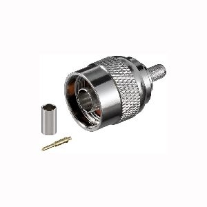 Goobay 11361 N-Stecker Crimp Ø 5,2 mm VPE Bulk Mindestbestellmenge 1
