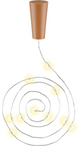 Goobay 57866 3x 10er LED-Flaschen-Lichterkette, inkl. Timer :