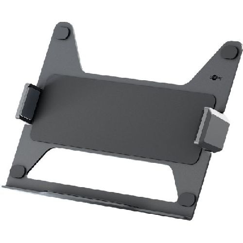 Goobay 70818 Deluxe Laptophalterung für Monitorarm VPE Retail Box Mindestbestellmenge 1