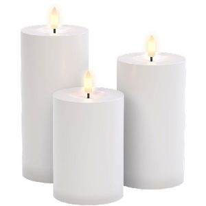 Goobay 64786 3er-Set LED-Kerzen "Outdoor" VPE Retail Box Mindestbestellmenge 1