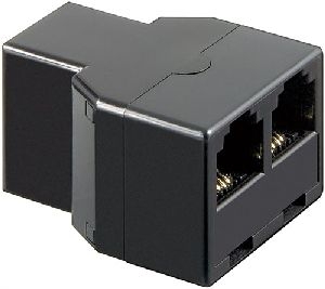 Goobay 50597 ISDN-T-Adapter Farbversion: Schwarz