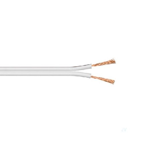 Goobay 67750 Lautsprecherkabel weiß VPE Cable ring-coil Mindestbestellmenge 1