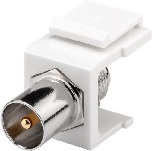 Goobay 79955 Keystone-Modul SAT/Antenne VPE Bulk Mindestbestellmenge 1