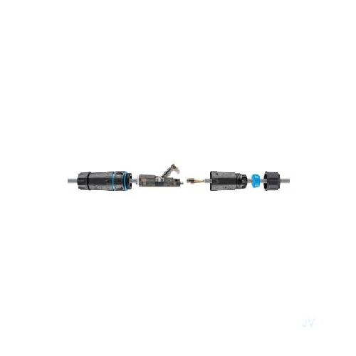 Goobay 44416 Outdoor (IP68) Netzwerkkabel-Verbinder, CAT 6A UTP ungeschirmt VPE Bulk Mindestbestellmenge 1