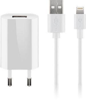 Goobay 44978 Apple Lightning Ladeset (5 W) VPE Retail Polybag Mindestbestellmenge 1