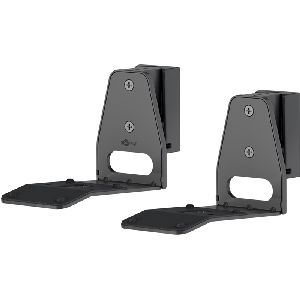Goobay 71194 Lautsprecher-Wandhalterung Modern Era 3 Flex, schwarz