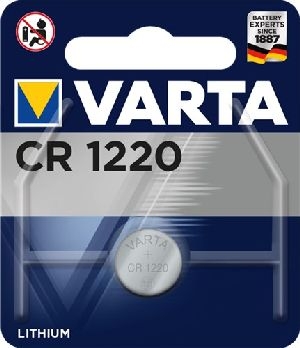 Varta 48054 CR1220 (6220) Batterie, 1 Stk. im Blister VPE Retail Blister Mindestbestellmenge 10