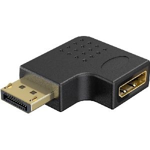 Goobay 77132 DisplayPort™-Winkeladapter 90° nach links VPE Bulk Mindestbestellmenge 1
