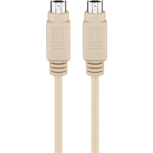 Goobay 50557 PS/2 Tastatur-/Maus-Kabel VPE Bulk Mindestbestellmenge 1