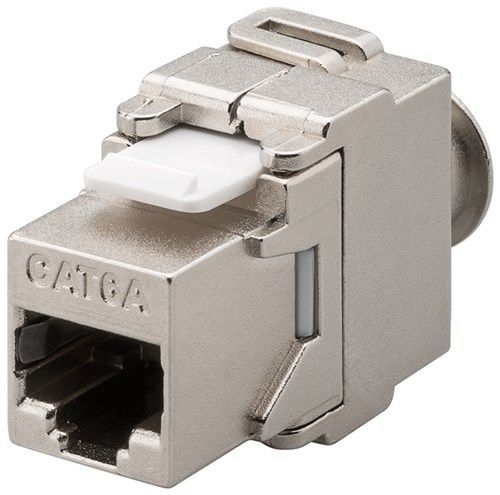 Goobay 95900 Keystone Modul RJ45 CAT 6A, STP VPE Bulk Mindestbestellmenge 1