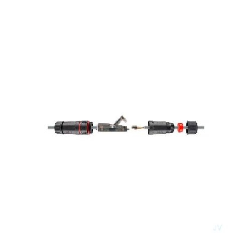Goobay 44415 Outdoor (IP68) Netzwerkkabel-Verbinder, CAT 6 UTP ungeschirmt VPE Bulk Mindestbestellmenge 1