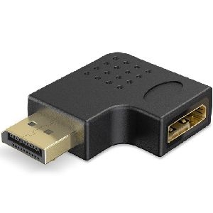 Goobay 77131 DisplayPort™-Winkeladapter 90° nach rechts VPE Bulk Mindestbestellmenge 1