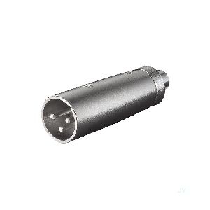 Goobay 27458 XLR-Adapter, Cinch-Buchse zu XLR-Stecker :