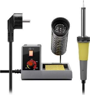 Goobay 51091 Analoge Lötstation AP2, 48 W, grau VPE Retail Box Mindestbestellmenge 1