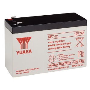 Yuasa 48611 Bleiakku 12 V, 7,0 Ah (NP7-12L)