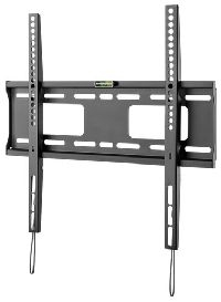 Goobay 49890 Pro TV-Wandhalterung Pro FIXED (M), Schwarz - für Fernseher von 32'' bis 55'' (81-140 c