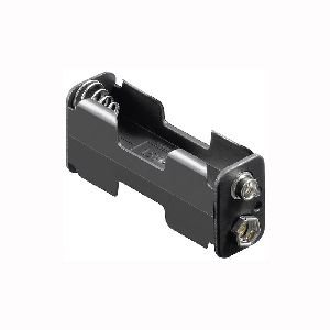 Goobay 11461 2x AA (Mignon) Batteriehalter Anschluss, Typ: Druckknopf