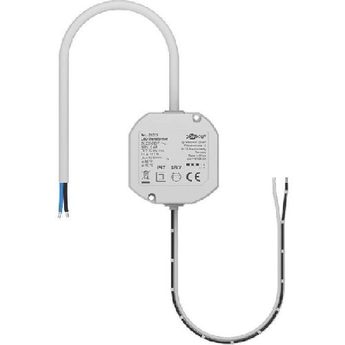 Goobay 59575 LED-Trafo 12 V (DC), 12 W, IP67 VPE Retail Box Mindestbestellmenge 1