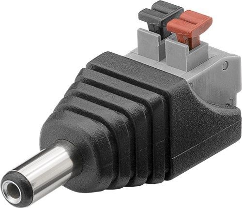 Goobay 76748 Terminal Block 2-pin > DC-Stecker (5,50 x 2,10 mm) VPE Bulk Mindestbestellmenge 10