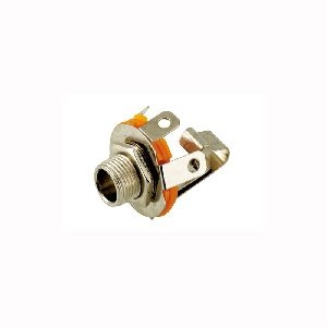 Goobay 11084 Klinkeneinbaubuchse mit Schaltkontakt 6,35mm (mono) VPE Bulk Mindestbestellmenge 10