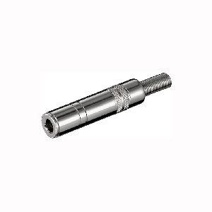 Goobay 11071 Klinkenkupplung - 6,35 mm - stereo Anschluss, Typ: Klinke 6,35 mm Buchse (3-Pin, stereo