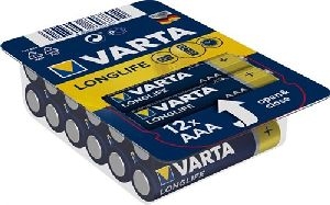 Varta 40877 LR03/AAA (Micro) (4103) Batterie, 12 Stk. Box : VPE Retail Blister Mindestbestellmenge 1