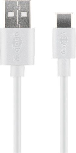 Goobay 38677 USB-C™ Lade- und Synchronisationskabel VPE Retail Polybag Mindestbestellmenge 1