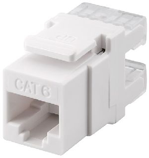 Goobay 95740 Keystone Modul RJ45 CAT 6, UTP, 250 MHz : VPE Bulk Mindestbestellmenge 1