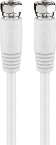Goobay 50738 SAT-Antennenkabel (80 dB), doppelt geschirmt VPE Bulk Mindestbestellmenge 1