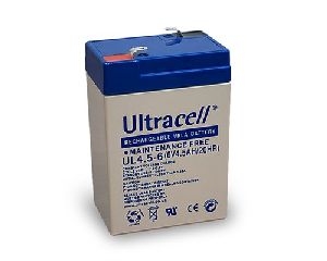 Ultracell 46758 Bleiakku 6 V, 4,5 Ah (UL4.5-6) VPE Bulk Mindestbestellmenge 1