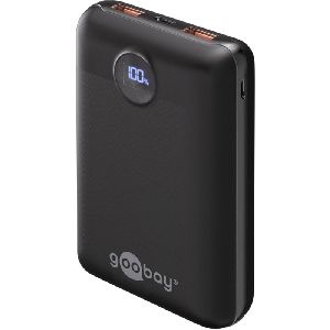 Goobay 65869 Powerbank Kompakt 20.000 mAh : VPE Retail Box Mindestbestellmenge 1