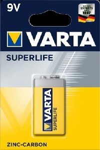 Varta 42338 6F22/9 V Block (2022) Batterie, 1 Stk. Blister