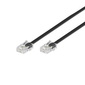 Goobay 50256 ISDN-Modularanschlusskabel Kabellänge: 6 m