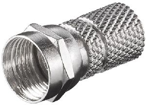 Goobay 51855 Aufdreh-F-Stecker 7,3 mm VPE Bulk Mindestbestellmenge 100