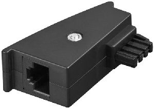 Goobay 95139 TAE Telefon-Adapter-Stecker VPE Bulk Mindestbestellmenge 1