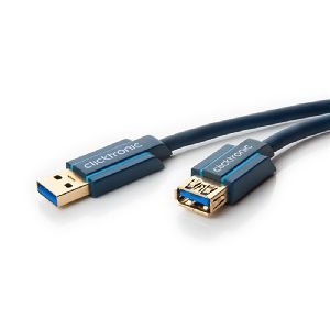 Clicktronic 70120 USB-A-Verlängerungskabel VPE Retail Box Mindestbestellmenge 1