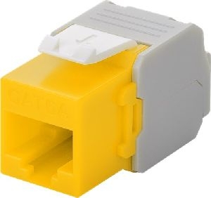Goobay 90691 Keystone Modul RJ45 CAT 6A, UTP VPE Bulk Mindestbestellmenge 1