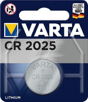Varta 48058 CR2025 (6025) Batterie, 1 Stk. im Blister VPE Retail Blister Mindestbestellmenge 10