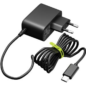Goobay 74437 Netzteil für Raspberry Pi 5, 27 W, GaN, schwarz VPE Brown Box with Label Mindestbestellmenge 1