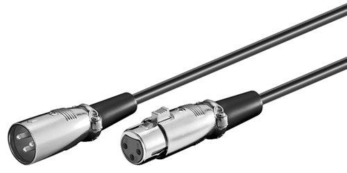 Goobay 50705 XLR-Kabel, 2 m VPE Cable Tag Mindestbestellmenge 1