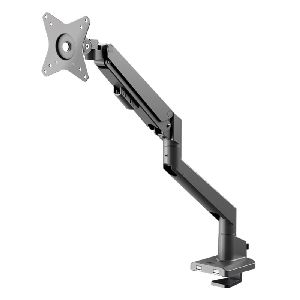 Goobay 70813 Single-Monitorhalterung mit Gasdruckfeder, schwarz